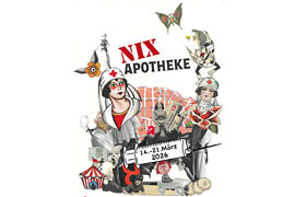 Plakat NIX Apotheke © Versuchshaus
