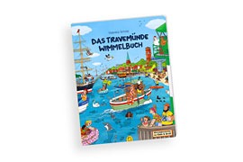 Cover „Das Travemünde Wimmelbuch“ © Johannes Schimmsel Verlag 