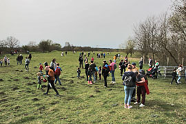 Osterfest auf dem Schafberg © Landschaftspflegeverein Dummersdorfer Ufer e. V.