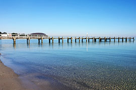 am Strand von Travemünde © TraveMedia