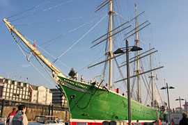Rickmer Rickmers im Hamburger Hafen