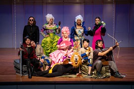 Zauberoper „Alcina“ Ensemble der MHL © Maximilian Busch