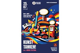 Plakat Kunst Tanken Festival