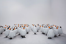 Benedikte Bjerre „THE_BIRDS“ InstallationsansichtFrieze © Gabriele Abbruzzese