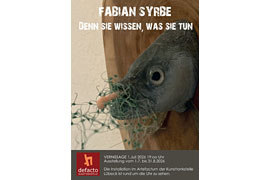 Plakat Artefactum „Fisch“ Fabian Syrbe
