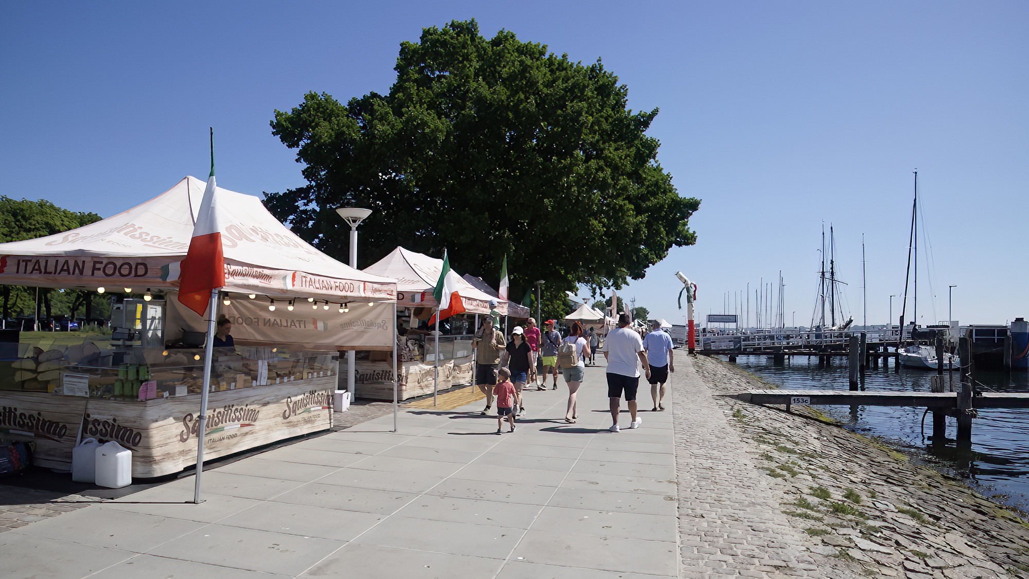 20260625 Italienischer Markt am Traveufer Travemünde 2026 © TraveMedia