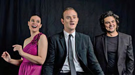 Andrea Chudak, Marlon Maia und Tobias O. Hagge © Alex Adler