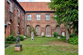 Kreuzhof des St. Annen-Museums © St. Annen-Museum Foto Norbert Miguletz