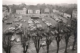 Marktplatz Neustadt in Holstein 1962 © Fotothek zeittor – Museum der Stadt Neustadt in Holstein