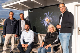 Ausstellung „MEER ENTDECKEN“, Frank Schweikert, Joachim Nitz, Florian Doormann, Stephanie Scheel, Nils Hopp © TSNT Stine Schöning